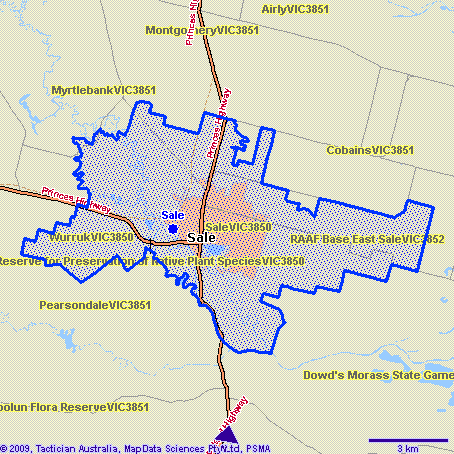 Sale Map